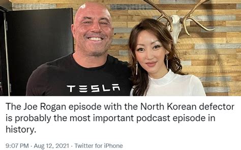 joe rogan park north korea|Yeonmi Park